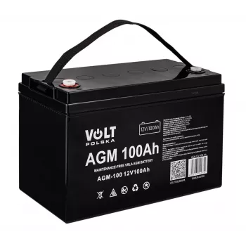 Volt Polska baterija AGM 12V 100 AH
