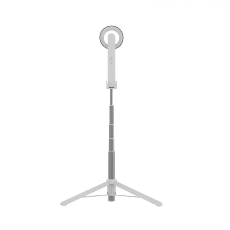 Selfie lazdelė FIXED FIXSN-M-WH – „Bluetooth“ sulankstomas aliuminio stiebas, maks. ilgis 72 cm, balta