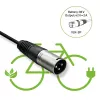 Įkroviklis elektriniam dviračiui 36V 42V 2A 3P XLR 18mm