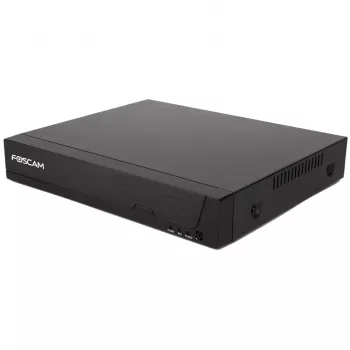 Foscam FN9108HE tinklo vaizdo registratorius juodas, 8 kanalų, 5MP, PoE, HDMI+VGA