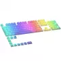 Mechaninis klavišų dangtelių rinkinys Triton Glorious Polychroma RGB — 115 klavišų, skulptūrinis profilis