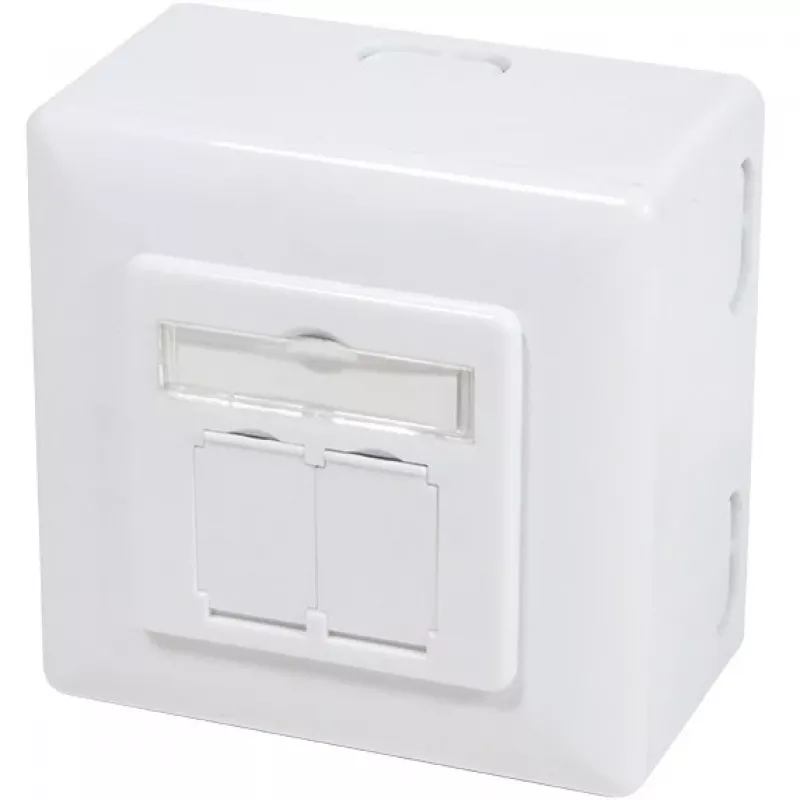 Išleidimo dėžutė LogiLink NP0039 Balta