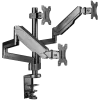 Stalinis monitoriaus laikiklis ONKRON G280-B 33–81,3 cm (13–32 colių) ekranams, spaustukas / per stalą, iki 24 kg, VESA 75x75–100x100