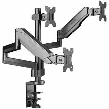 Stalinis monitoriaus laikiklis ONKRON G280-B 33–81,3 cm (13–32 colių) ekranams, spaustukas / per stalą, iki 24 kg, VESA 75x75–100x100