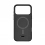 NEVOX StyleShell SHOCK (Juoda, iPhone 17 Pro Max, suderinama su MagSafe)