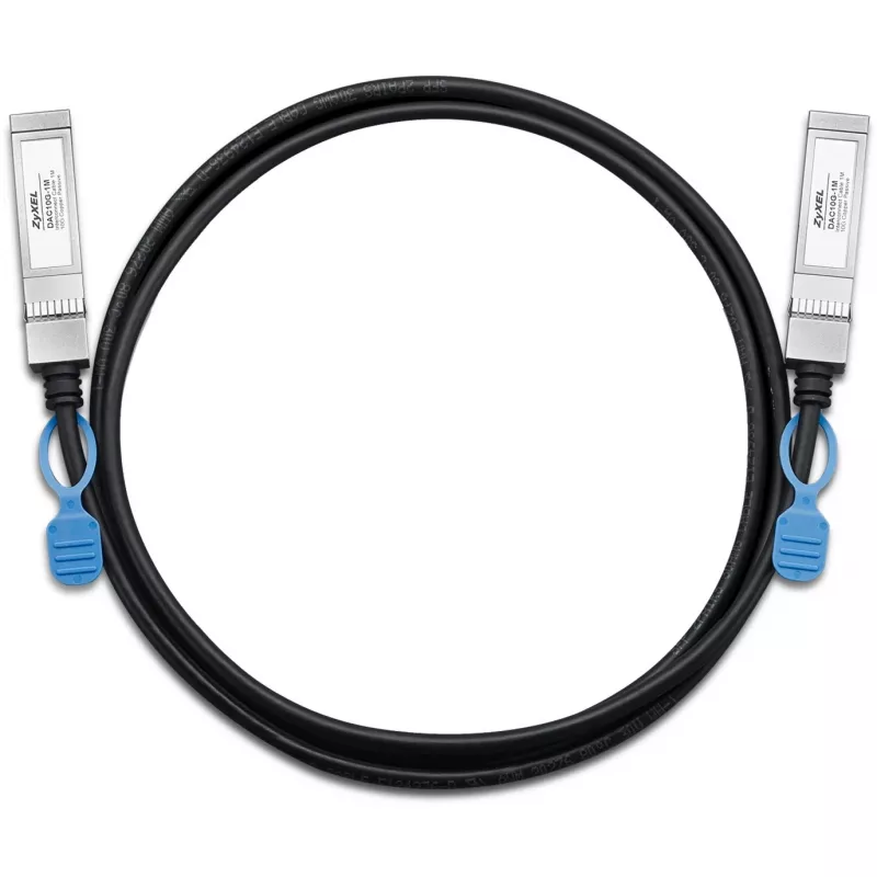 Zyxel DAC10G-1M-ZZ0103F InfiniBand / šviesolaidinis kabelis SFP+ juodas