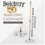Garų šluota Beldray LA069066GRYEU7 1500W lengva kietoms grindims, greitas valymas garais