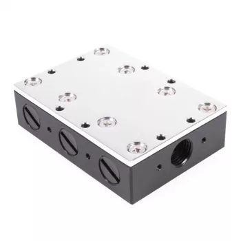 Žarnų jungtis Alphacool 12994 Acetal Juoda 78mm