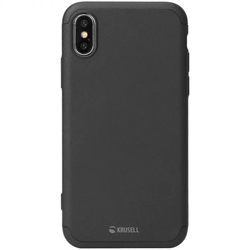 Cover Krusell Arvika 3.0 iPhone XS Max 16.5 cm juoda