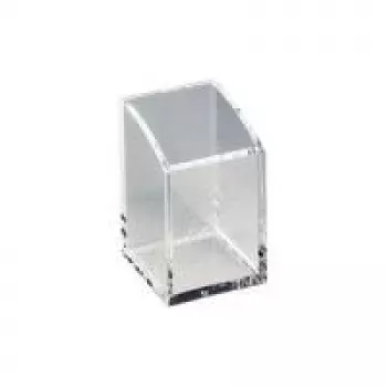 MAUL rašiklių stovas akrilinis, skaidrus, storis: 5 mm matmenys: (P)70 x (G)70 x (A)104 mm (19550-05)