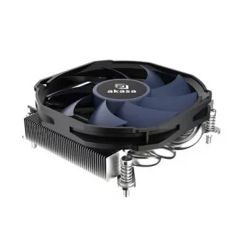 Oro aušintuvas Akasa ALUCIA H4i 9,2 cm juodas 800–3600 RPM hidrodinaminis guolis