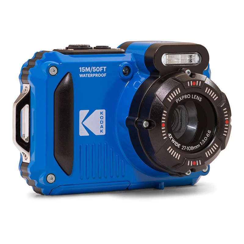 Vandeniui atsparus fotoaparatas Kodak WPZ2 (mėlynas) – modelis 819900013993