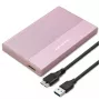 Korpusas SSD HDD 2,5 inch diskui, SATA, USB 3.0, 2T