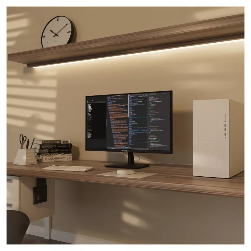 JAPANNEXT 4K UHD monitorius 71,1 cm (28 inch) 3840x2160 pikselių, IPS skydelis, 5 ms, 60 Hz, AMD FreeSync, HDMI, DisplayPort (JN-I280UHD60F-P)