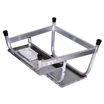 Laiptelis Krause 805027, aliuminis 2 laipteliai, maks. apkrova 150 kg, 680 mm ilgis, 41 cm aukštis