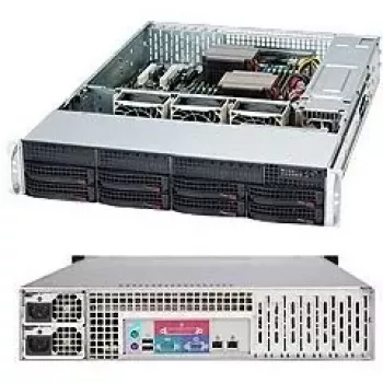 Supermicro SuperChassis 825TQC-R1K03LPB stovo juodos spalvos 1000 W
