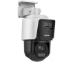 Hikvision TandemVu 4MP+4MP 10X POE PTZ tinklo kamera