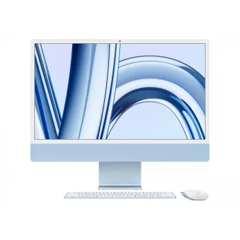 iMac 24 col.: M4 10/10, 16GB, 512GB SSD – mėlynas