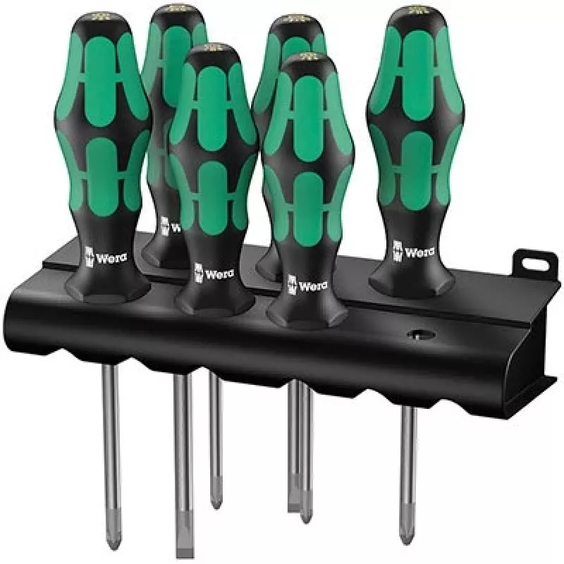 Wera 335/350/355/6 Kraftform Plus rinkinys. Standartinis atsuktuvas Wera 335/350/355/6 Kraftform Plus