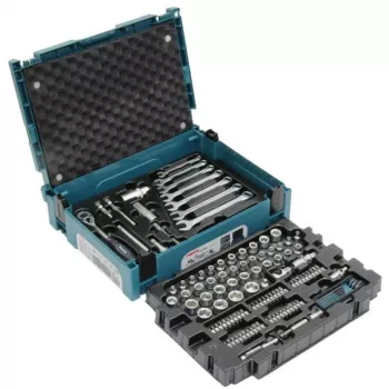 Makita E-08713 mechaniko įrankių rinkinys 120 įrankių