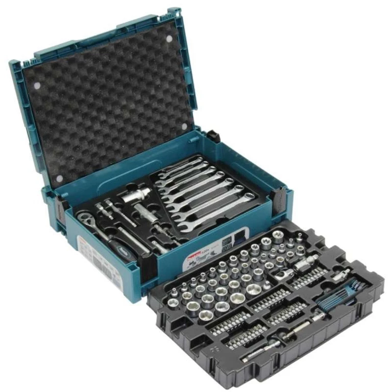 Makita E-08713 mechaniko įrankių rinkinys 120 įrankių