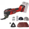Daugiafunkcis įrankis EINHELL TP-MG 18 Li BL Solo — 18V Li‑Ion, šlifavimui, šlifavimui, pjovimui, 1,08 kg, juoda/raudona