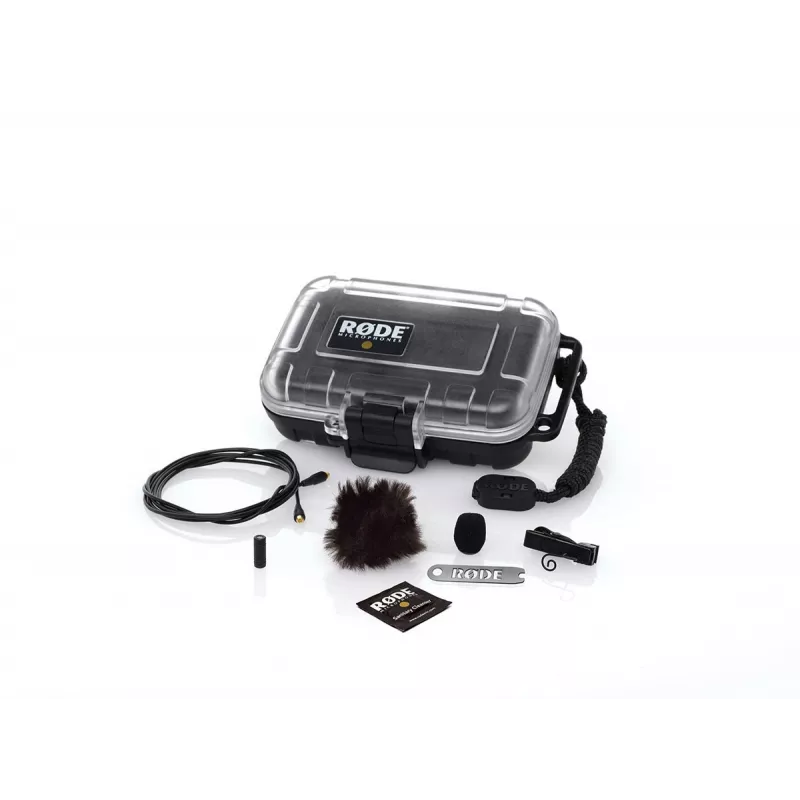 Mikrofonas RØDE Lavalier Juoda