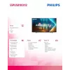 LED televizorius Philips 55PUS8100/12 55 colių, LED skydelis, energijos klasė E