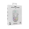 Pelė White Shark GM-5018 Caradoc RGB 7200 dpi balta