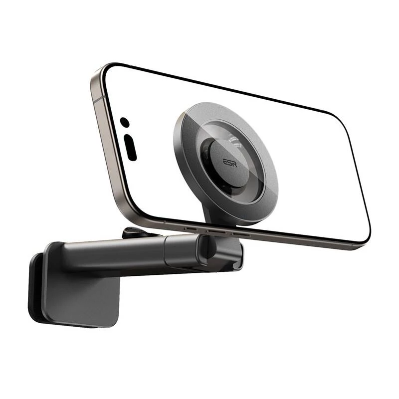 Telefono laikiklis ESR Skygrip — reguliuojamas kampas, juodas