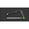 Gerber 31-002820 rankinis pjūklas Hacksaw 30,5 cm juodos, žalios spalvos, nerūdijantis plienas