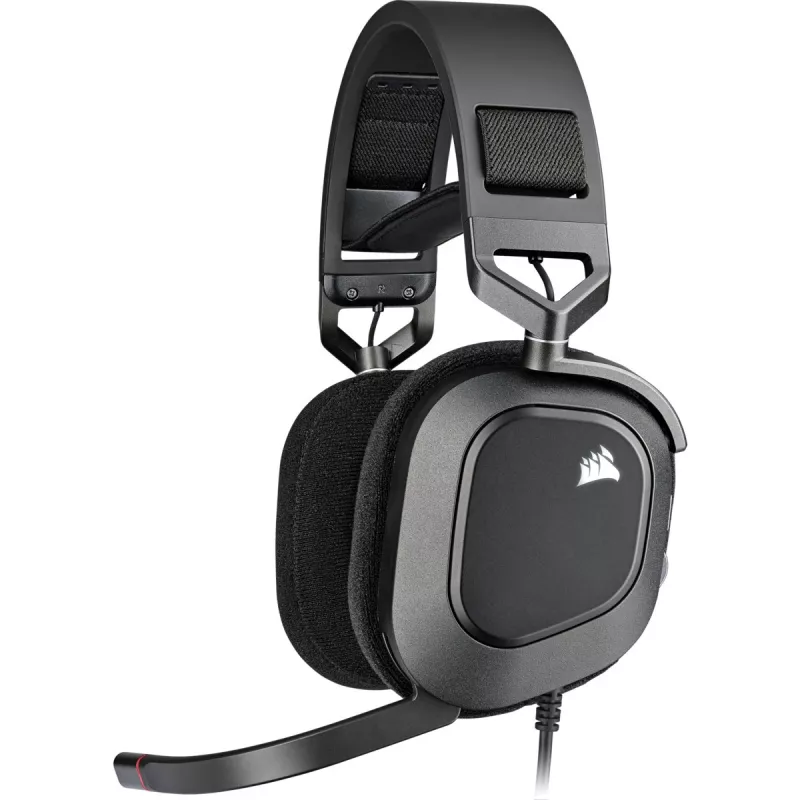 HS80 RGB USB ausinės anglis