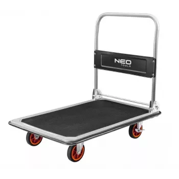 Transportavimo vežimėlis NEO tools 84-403, keliamoji galia 300 kg, platforminis vežimėlis prekėms pervežti