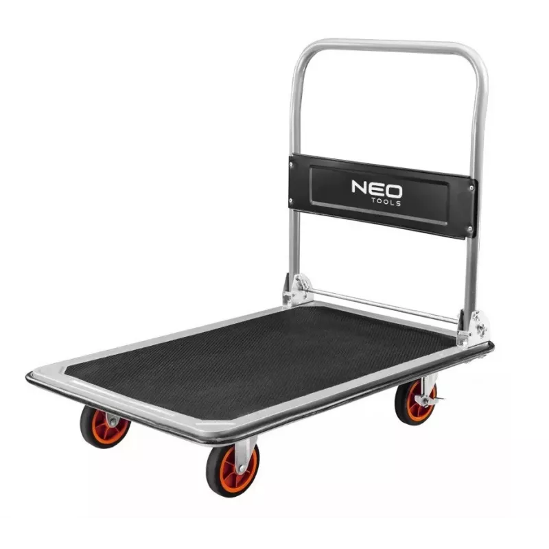 Transportavimo vežimėlis NEO tools 84-403, keliamoji galia 300 kg, platforminis vežimėlis prekėms pervežti