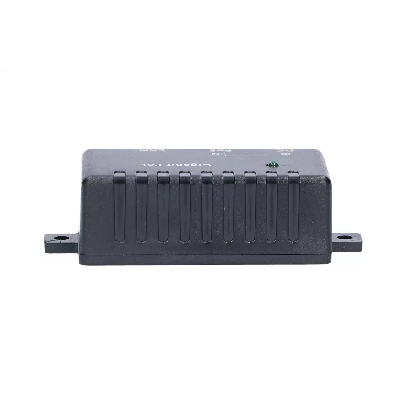 Gigabit PoE Injector Extralink 1 prievadas, 1x 1000Mb/s RJ45, kubelio formos