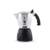 Moka puodas Bialetti Brikka 0,17 l — kaitlentės espreso virimo aparatas, 4 puodeliai, aliuminis, ne indukcinis