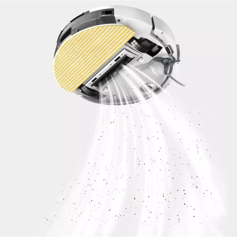 KARCHER RVC 3 Comfort baltas grindų valymo robotas su bazine stotimi