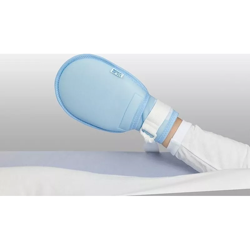 Apsauginės pirštinės TIMAGO 2510 L dydžio, skirtos savižalos prevencijai, baltos, 1 vnt.