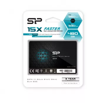 SSD diskas Silicon Power plonas S55 480GB 2.5 SATA III TLC