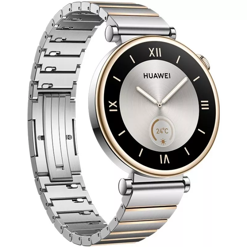 Huawei WATCH GT 4. Ekrano įstrižainė: 3,35 cm (1.32), Ekrano technologija: AMOLED, Ekrano skiriamoji geba: 466 x 466 pikseliai. Flash atmintis: 32 GB. WLAN. GPS. Baterija / baterijos talpa