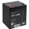 Green Cell AGM27 UPS baterija Sandari švino rūgštinė (VRLA) 12 V 5 Ah