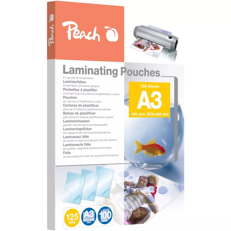 Peach PP525-01 laminavimo maišeliai 100 vnt.