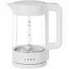 Elektrinis virdulys, baltas, 220-240V, 1850-2200W, 1,7L, palaiko šilumą 30 min., 40,60,80,90,100, valdymo pultas rankenoje