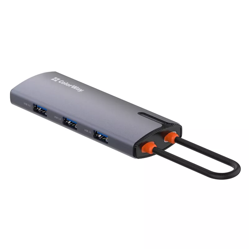 ColorWay 6-in-1 Dockinė stotis | CW-HUB03 | 100 W
