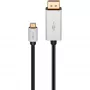 Goobay | USB-C į DisplayPort adapterio laidas | 60176 | Type-C | DisplayPort | USB-C į DisplayPort | 2 m