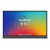 Viewsonic IFP8653 interaktyvi lenta 2,17 m (85,5 colio) 3840 x 2160 pikselių Liečiamas ekranas Juoda