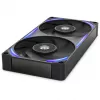 Korpuso ventiliatorius NZXT Performance Fan F240X 240 mm, juodas