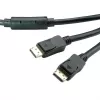 DisplayPort kabelis VALUE 14.99.3495 15 m Juodas