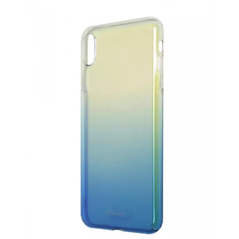 Telefono dėklas Tellur Soft Jade, skirtas iPhone XS Max — mėlynas, minkštas apsauginis dangtelis