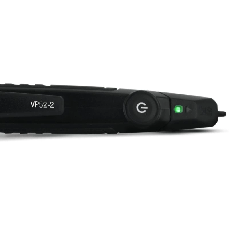 FLIR VP52-2 bekontaktis įtampos testeris CAT IV 1000 V LED, vibracija, garsinis signalas Kišeninis Juodas